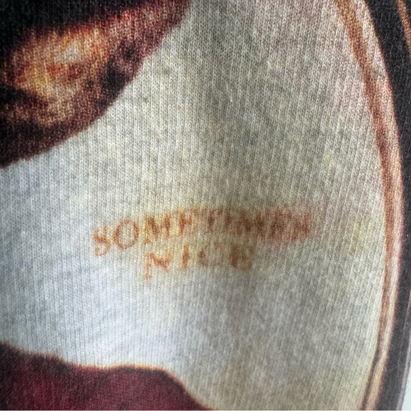 Christmas Deer ‘sometimes naughty’ ‘sometimes nice’ Fleece Size XL (D1) - Picture 5 of 10